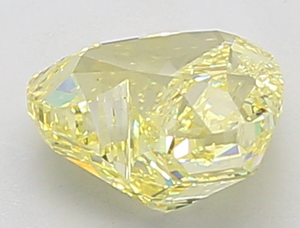 Diamant naturel de qualité collection, jaune intense, taille cœur, 2.00-2.10 carats, clarté VS1, pierre brute premium - Product Image 4