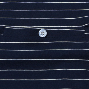 Vêtements d'entraînement pour hommes, chemises personnalisables, vêtements de golf performants, tricotés, imprimés numériquement, polyester respirant, poche, manches courtes - Product Image 5