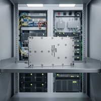 Diviseur de puissance RF large bande 1 à 4 voies 0,4-6 GHz à isolation élevée et faible perte pour systèmes DAS d'infrastructure sans fil