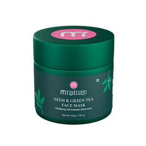 Oferta Increíble - Hecho en India, la Mejor Fórmula Natural para el Cuidado de la Piel, Calidad Excepcional, Pasta de Mascarilla Facial de Neem y Té Verde - Product Image 1