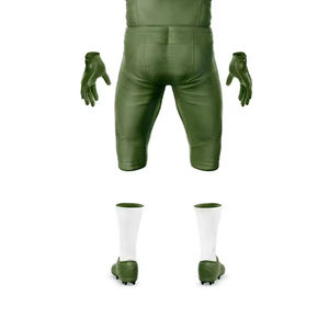 Impression de logo personnalisé, uniforme de football américain léger, vente chaude, vêtements de sport en polyester, uniforme de football américain - Product Image 2