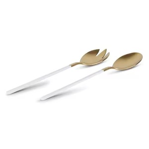 Premium Restaurant Salad <b>Server</b> Set Stainless Steel <b>Buffet</b> Service Essentials - Product Image 4