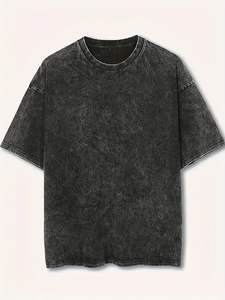 Heavy Tee Custom Printing Plain Blank Oversized Unisex Men's T-shirt Customized <b>High</b> Quality Solid Heavyweight Cotton <b>Tshirt</b> - Product Image 2