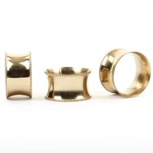 Premium Metal Napkin Rings With A , Restaurants, And Luxury <b>Table</b> Styling. A Perfect Blend Of Functionality, Durability. - Product Image 5