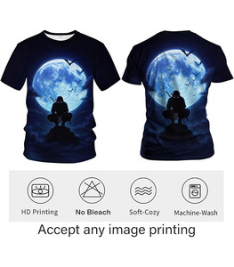 Camiseta de Hombre de Alta Calidad al por Mayor, 100% Algodón, Tejido Transpirable, Corte Holgado, Cuello Redondo, Manga Corta, 300g, Diseño Personalizado, Tallas Grandes - Product Image 4