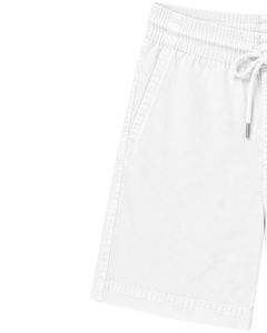 Shorts de plage pour hommes personnalisés, blancs, décontractés, avec cordon de serrage, bermudas, séchage rapide, légers, pour les vacances - Product Image 4