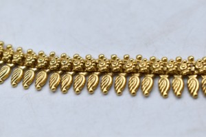 Collier à chaîne réglable en laiton plaqué or 18 carats pour femmes, bijoux de mode en gros, fabrication de bijoux - Product Image 4