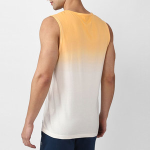 <b>Men's</b> Summer <b>Holiday</b> Vintage Waves Printed Cotton Tank Top O-Neck Casual Sleeveless Breathable <b>Vest</b> - Product Image 2