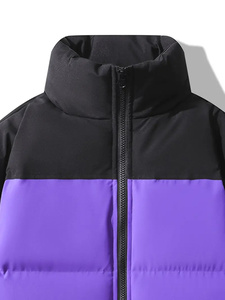 Best Selling Custom Waterproof Leather Winter Puffer <b>Jacket</b> for <b>Men</b> New Arrival Fur Decoration Plus Size-OEM Service Available - Product Image 5