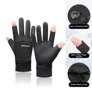 Guantes de Alta Calidad Resistentes al Agua para Deportes al Aire Libre, Diseño con Dedos Táctiles de Silicona Antideslizante, Precio de Fábrica - Product Image 1