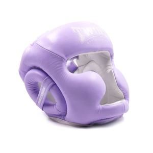 Protection de tête de boxe professionnelle réglable à vente chaude, protège-tête de boxe personnalisé en cuir véritable, protection faciale - Product Image 2