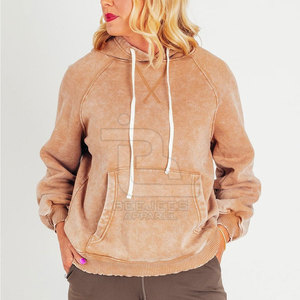 Servicio OEM al por mayor: Sudaderas con capucha para mujer con lavado ácido, último diseño, hechas en Pakistán. - Product Image 2