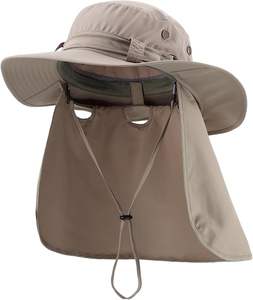 Chapeau Bob Unisexe Pliable à Séchage Rapide Quatre Saisons avec Cache-Nuque en Nylon et Toile Oxford 54-56CM pour Pêche en Extérieur - Product Image 4
