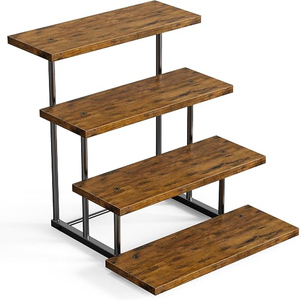 Soporte de Madera para Cupcakes de 3 Niveles, Exhibidor de Postres, Torre de Postres de Madera para Fiestas, Baby Shower, Bodas, Cumpleaños - Product Image 6