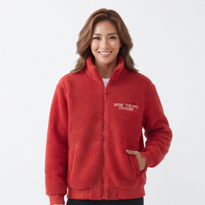 High Quality Winter <b>Sherpa</b> Fleece <b>Jacket</b> <b>Men</b> Premium Plush Polar Fleece <b>Jackets</b> Women Zipper <b>Sherpa</b> Polar Lining <b>Jacket</b> Unisex - Product Image 5