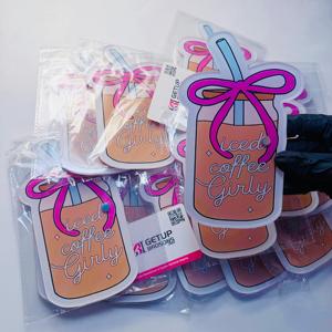 Las Mejores Pinzas Profesionales para Extensión de Pestañas de Acrílico Sólido, Duraderas y Sostenibles, con Diseño de Taza de Café Helado, Herramienta de Belleza - Product Image 5
