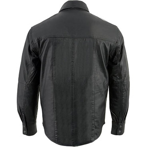 Chaqueta de Motocicleta Unisex de Alta Calidad, Chaqueta M/C con Bolsillos Utilitarios y Cinturón Lateral para Hombre - Product Image 2
