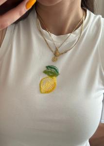 Débardeur côtelé en coton fait main pour femme, col rond, coupe ajustée, avec broderie perlée motif crevette cocktail, idéal pour l'été décontracté - Product Image 5