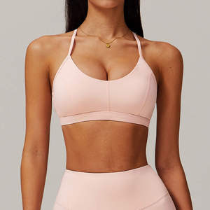 Wholesale Best Women Supportive Sports Bra Breathable Lightweight Comfortable Seamless Design Ideal For Fitness Workout Use - Product Image 1