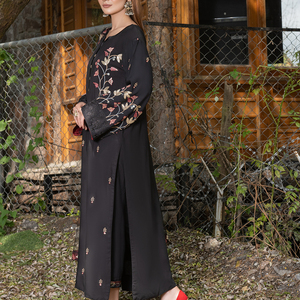 Ensemble Kameez Shalwar Dupatta de qualité supérieure, grande taille, écologique, à manches longues, avec dentelle fantaisie brodée, robe de mariée, chemise Salwar - Product Image 2