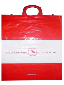 2025 sacs à provisions en plastique de luxe recyclables à chaud avec poignées rigides logo personnalisé et réutilisable, disponibles auprès du fournisseur du Vietnam - Product Image 2