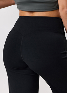 High Waisted Yoga Pants for Women Solid Color <b>Tummy</b> <b>Control</b> Legging Casual Workout Leggings - Product Image 3