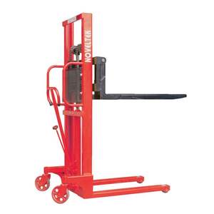 Mesas elevadoras de mástil vertical de condición NOVELTEK, apilador de paletas, rueda grande fabricada en Taiwán - Product Image 1
