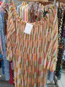 Lightweight Breathable Cotton Fabric Floral Print Stretchable Loose Fit Boho Summer Spring Party Pinkweave Women's Casual <b>Kurti</b> - Product Image 2