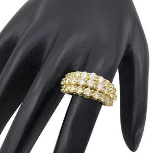 Anillo de Compromiso y Boda con Diamante Blanco Natural de Corte Redondo de 2.70 Ct para Mujer, Plata de Ley 925, Joyería Fina al por Mayor - Product Image 1
