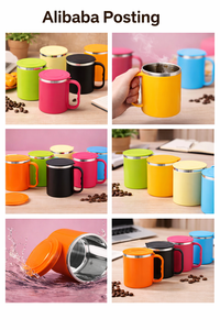 Premium Stainless Steel Personalized Printing Coffee <b>Mug</b> Double Wall Insulated Hot & Cold Cup for Valentine's Day Mother's Day - Product Image 2