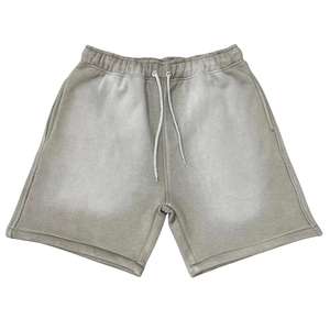 Pantalones Cortos de Algodón Lavado al Ácido para Hombre, Ropa Casual de Calle para Verano, Nueva Colección - Product Image 5