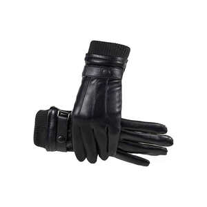 Gants en cuir au design unique pour l'hiver, style décontracté, gants unis – Meilleurs prix du fabricant professionnel - Product Image 1