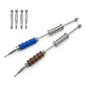 Juego de instrumentos ortopédicos de acero inoxidable de alta calidad para la extracción de clavos intramedulares en cirugía de traumatismos de fémur y tibia. - Product Image 1