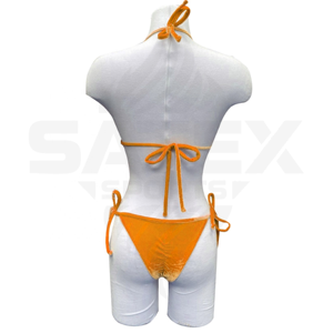 Conjunto de Bikini de Dos Piezas de Lujo Personalizado para Mujer con Logotipo Frontal, Spandex/Poliéster Ecológico de Secado Rápido y Transpirable, Traje de Baño para Playa - Product Image 6