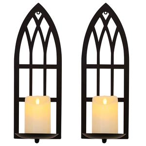 Bougeoir mural décoratif Bougie murale en métal de la plus haute qualité Support d'art d'éclairage à prix commercial - Product Image 1