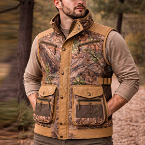 Hunting Vest Comfortable Outdoor Activity Vest Factory Price Outdoor Hunting Vest Best Quality Hot <b>Sale</b> Hunting Vest - Product Image 4