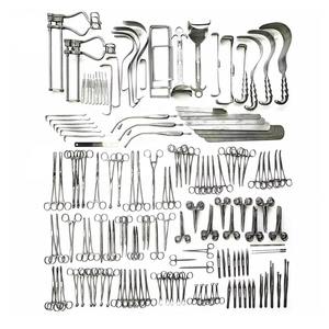 ชุดเครื่องมือผ่าตัดแบบเปิดหน้าท้องขนาดใหญ่ 197 ชิ้น ทำจากสแตนเลสสตีล สำหรับการผ่าตัดทั่วไป ผลิตโดย Grip Surgical - Product Image 6