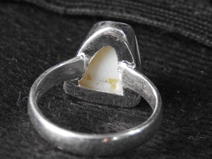 Australian Natural Polished Silver <b>Opal</b> Classic Wedding & Party Gift <b>Ring</b> for Her Fashion Jewelry New Arrival - Product Image 6