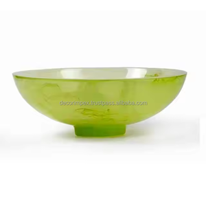 Cuenco para servir de resina brillante hecho a mano, Grado Alimenticio seguro para mesa de cocina, centro de mesa, Decoración de mesa funcional elegante para el hogar - Product Image 3