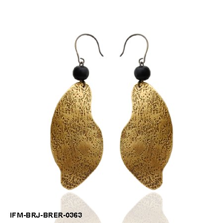 Oxidized Metallic Brass/Aqua Black