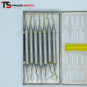 Ensemble de curettes Gracey TSI Expert, instruments parodontaux de haute qualité en acier inoxydable pour le nettoyage des racines et le traitement gingival - Product Image 5
