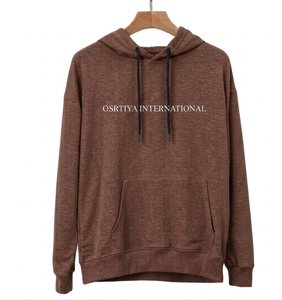 Sudadera con Capucha Casual Ostriya Intl, Bordada e Impresa con Transferencia Térmica, para Mujer, de Alta Calidad, Transpirable, de Secado Rápido, Forro Polar de Invierno, 100% - Product Image 1