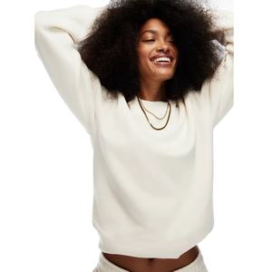 เสื้อกันหนาวคอกลมผ้าคอตตอนสำหรับผู้หญิง,สั่งทำลายเองพิมพ์ลายตามสั่ง - Product Image 2