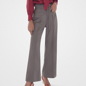 Pantalones Vaqueros Casuales de Mezclilla para Mujer, Pantalones Largos de Pierna Ancha, Pantalones Acampanados, Pantalones de Campana Ajustados a la Moda para Mujer, Servicio OEM 2026 - Product Image 5