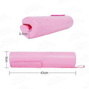 New Top Quality Non-Slip Rubber Barbell Pad for Fitness Training Adjustable Squat <b>Bar</b> for Gym Use Neck Shoulder Protective - Product Image 5