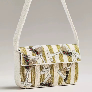 Bolsos de Hombro de Verano Hechos a Mano con Cuentas de Vidrio, de Lujo, Profesionales, Modernos, Estilo Staud, Ligeros, Ecológicos, de Algodón - Product Image 1