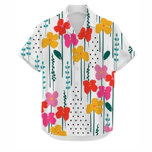 เสื้อเชิ้ตชายหาดพิมพ์ลายสไตล์ทรอปิคอลสำหรับผู้ชาย น้ำหนักเบา แห้งเร็ว ติดกระดุม เหมาะสำหรับวันหยุดฤดูร้อน - Product Image 2