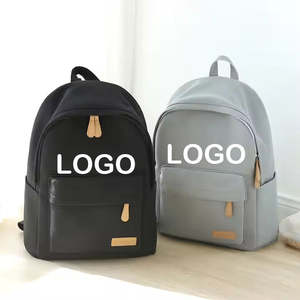 Sac à dos étudiant, sac à livres pour lycée, sac de loisirs en polyester imperméable, grande capacité, logo personnalisé - Product Image 1