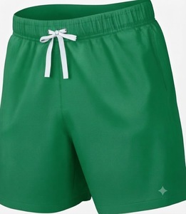 Shorts de course pour hommes à marque privée, respirants, écologiques, style vintage, décontractés, séchage rapide, légers, pour la gym, l'entraînement, avec cordon de serrage - Product Image 5
