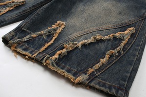 Shorts en jean extensibles grande taille pour femme, taille haute, décontractés, été, fournisseur personnalisé - Product Image 4